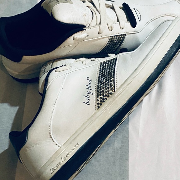 Baby phat designer sneakers with rhinestones blue and white - Picture 3 of 9